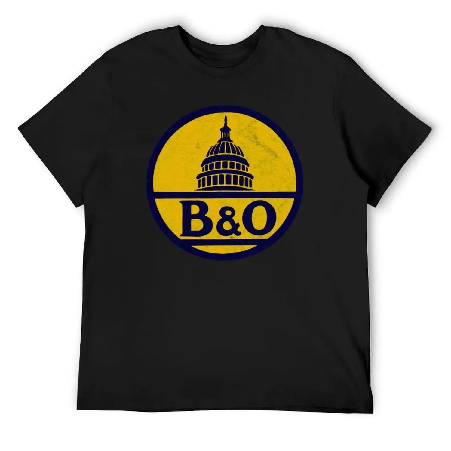 

Baltimore and Ohio Railroad T-Shirt tshirts personalised customs for a boy plus sizes men tshirt XXXXXL різнокольоровий