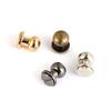 10Pcs Hot Sale Round Garment Rivets Monk Head Screws Brass Nail Cloth Button Bag Shoes Leather Crafts Sewing Accessories
