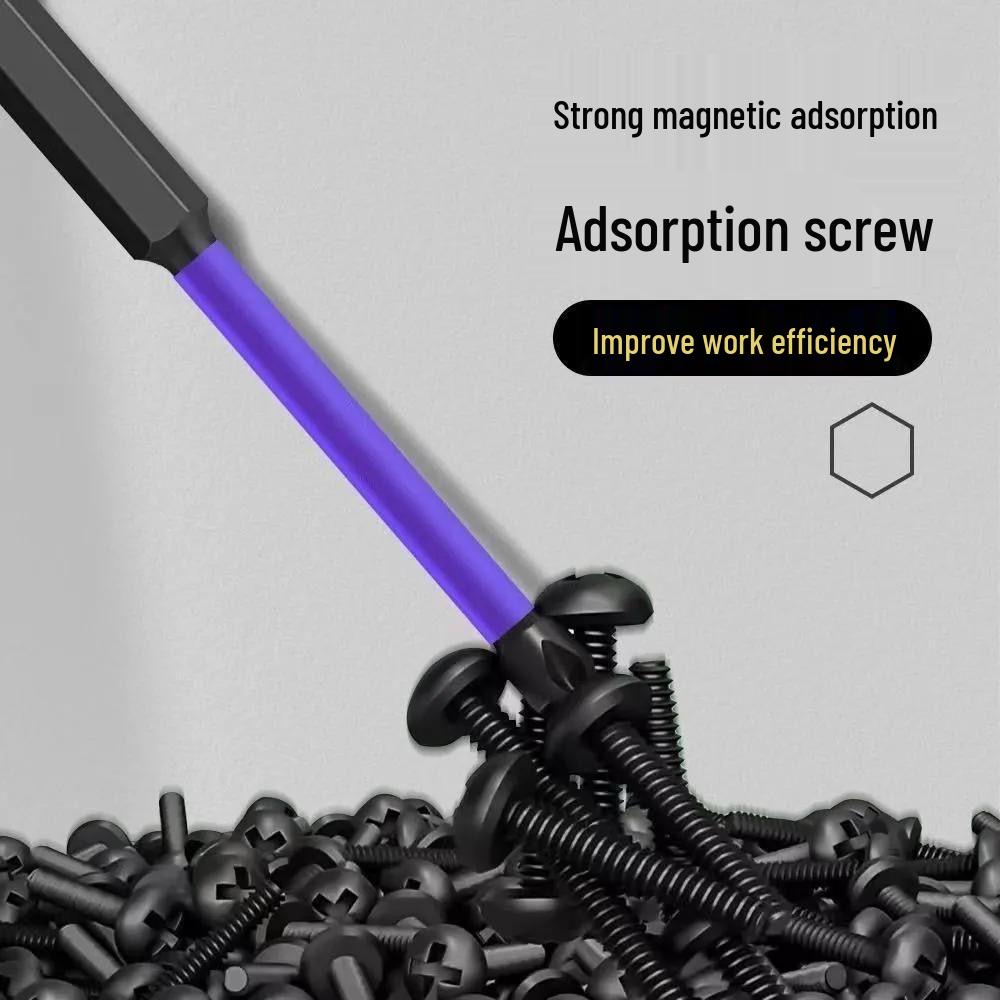 50% Off: High Hardness Phillips Impact-Resistant Anti-Slip Screwdriver Bit with Strong Magnet