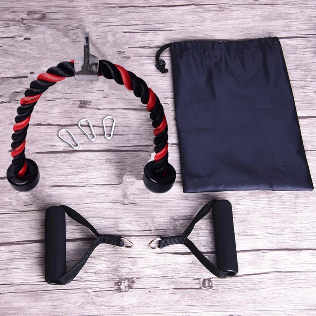 7 Stück Bunte Armseile Bizeps Kordelzug Down Training Trizeps Übungsgerät Set Tragbar Langlebig Outdoor Fitness Sportgeräte