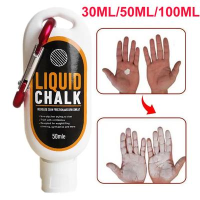 30ML/50ML/100ML Sport Flüssiges Magnesiumpulver Fitness Hantelheben Anti-Rutsch-Creme Griff Flüssiges Magnesium Zum Klettern Gymnastik