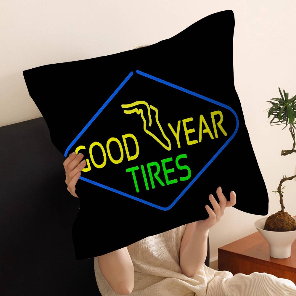 G-Good Y-Years Pillowcase Toon Gift Cushion Cover Bedroom Home Sofa Chair Seat Decor Pillow Case
