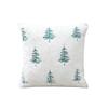 Snowflake Throw Pillowcase Polyester Cushion Cover Cozy Embroidered Pillow Covers  Sofa Decor