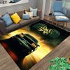 car Pattern Printed Rug suitable for living room game room computer room bedroom carpet home Halloween gift birthday gift
