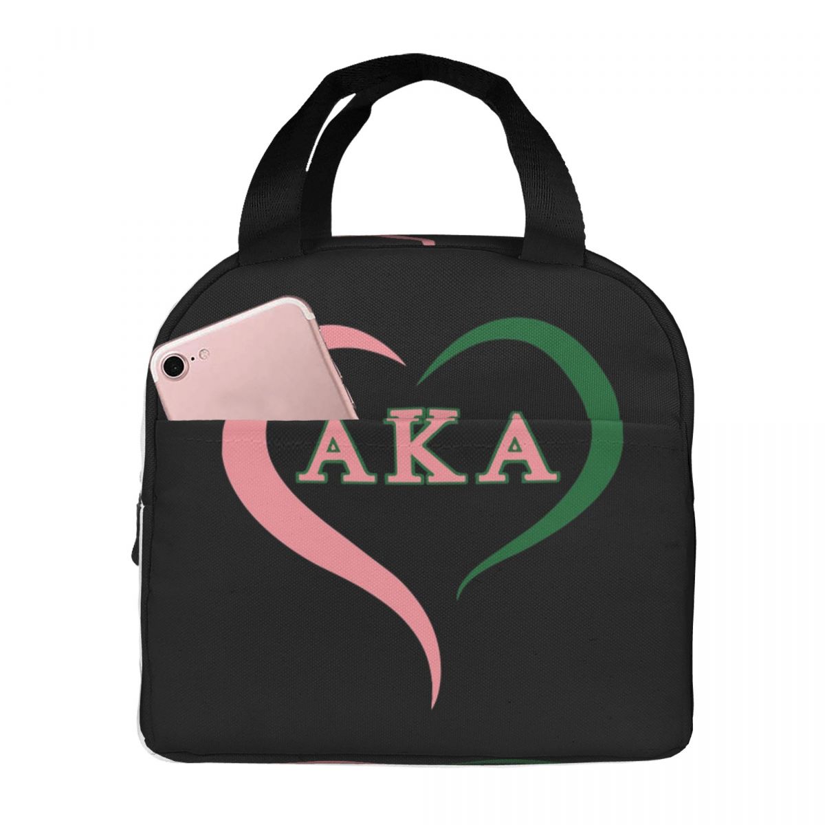 Sorority Gifts AKA Insulated Lunch Bag for Kids School Cooler Thermal Food Box Tote Portable Lunch Boxes Container One Size
