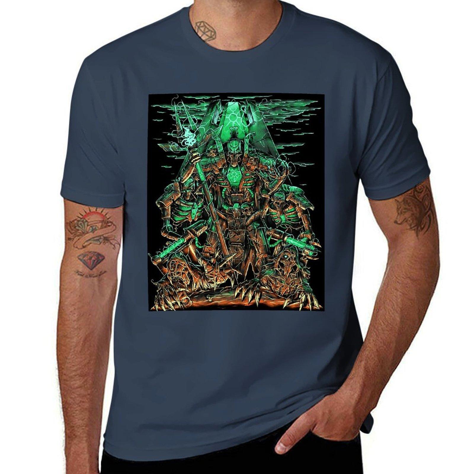 

Rattly Bones Metal Cover TShirt Comfortable Workout Short Sleeve Shirt S
