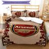 3pcs A-Arsenal3 Design Cover Set - HD Printed Bedding with 1 Cover and 2 Pillowcases - Perfect for Home and Dorm Decor