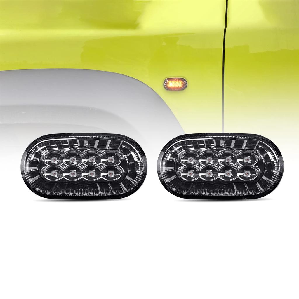 Chiku Suzuki Jimny JB64W JB74W LED Side Turn Signals, Side Marker Lights, Smoke Lenses,