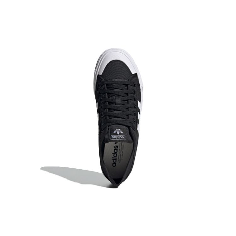 Adidas Pantofi de sport pliabil Nizza Low Black White Unisex Core-Black Cloud-White GY0408
