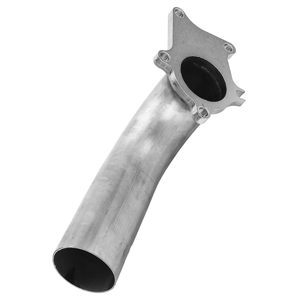 57mm Turbo Exhaust Downpipe Dump Pipe with Gasket 5 Bolt Flange Stainless Steel Turbo Dump Pipe Replacement for T3 T4