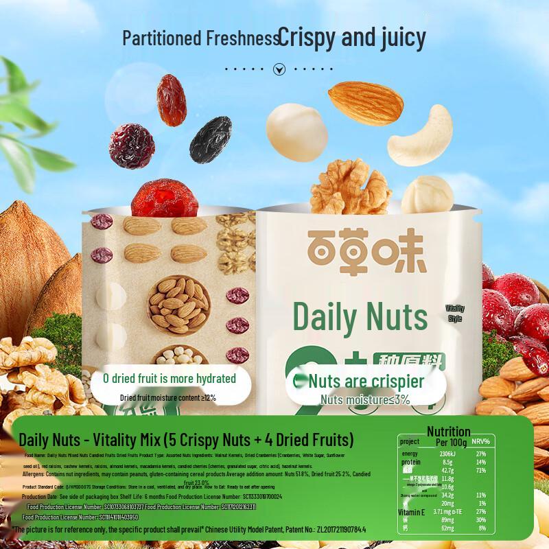 Baicaowei Daily Nut Mix Gift Box