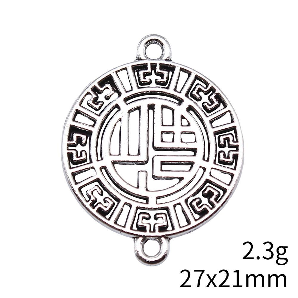 Valentine's Day Charms For Necklace Chinese Knot Chinese Character Charms Pendant Women's Bag Pendant Accessories