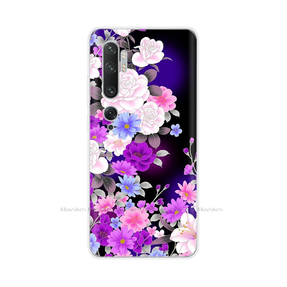 Case for Xiaomi Mi Note 10 Pro Case Soft TPU Silicon Cover for Xiomi Mi Note 10 Note10 Pro Case Coque Bumper Shockproof Shell