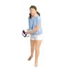 1:64 Scale Hand Painted Resin Collectible Figure Miniature Model Accessories Realistic Beach Volley Figure Model Gift