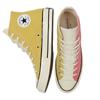 Converse Chuck Taylor All Star 70 Hi Hybrid Texture Saturn Gold Comfortable and Versatile High-Top Canvas Shoes Unisex Light Yellow Pink