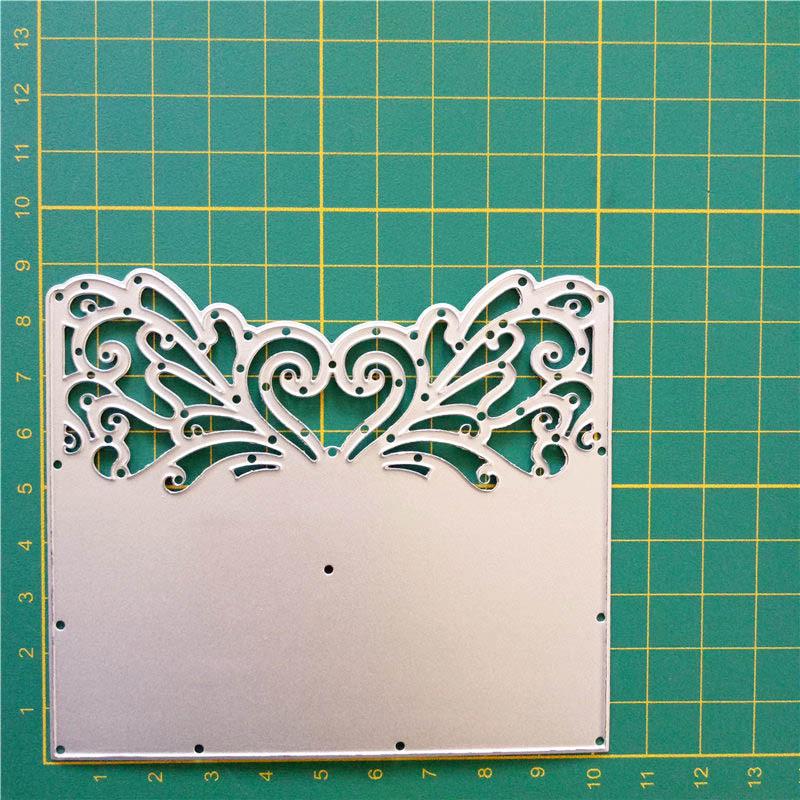Конверт Металлические Вырубки Трафареты Скрапбукинг Фотоальбом Украшение Тиснение Бумажная Карточка Поделка