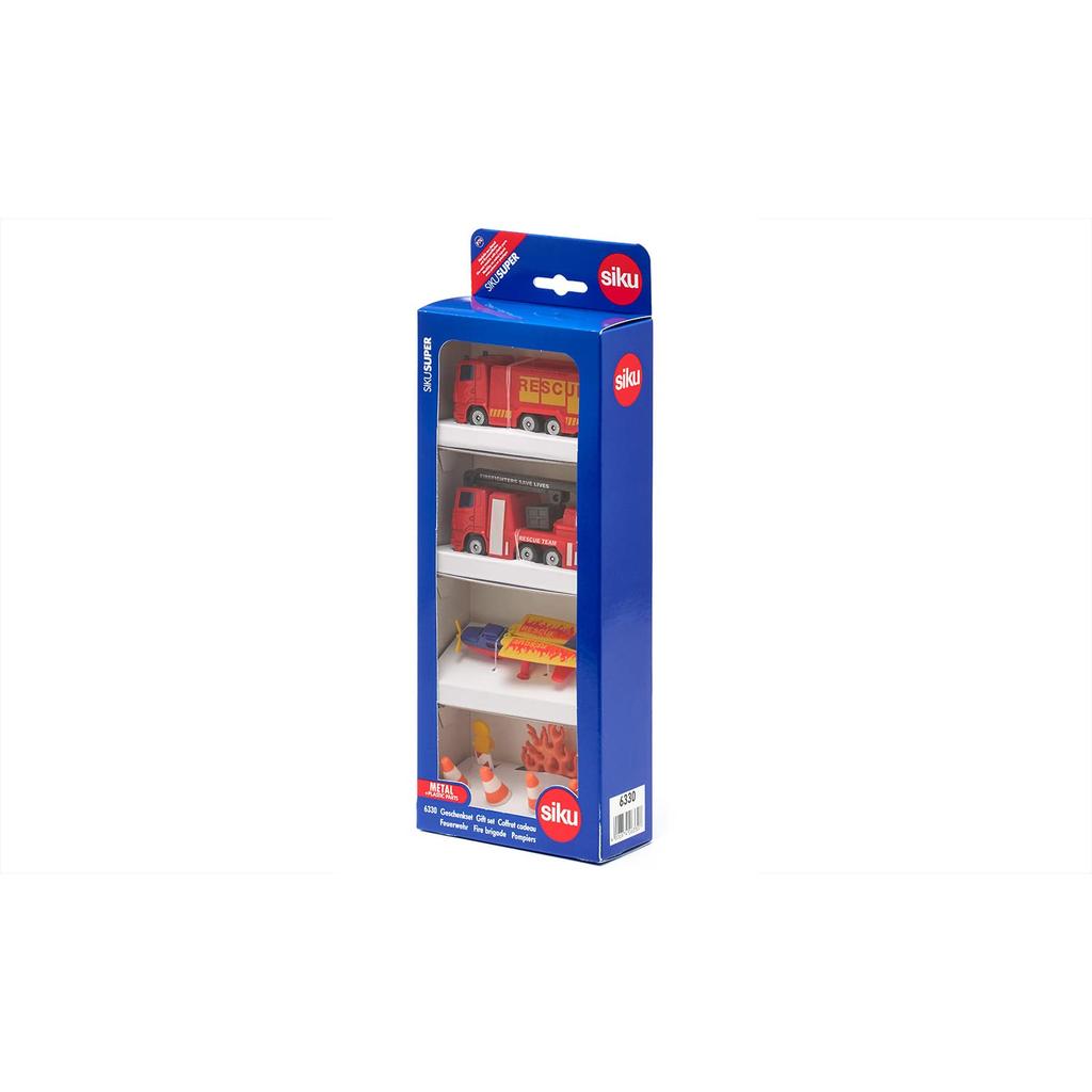 SIKU Gift Set Fire Truck for Ages 3 and Up (SK6330)