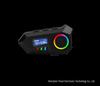 Auricolare Bluetooth per Casco Transfrontaliero: Interfono, Radio FM, Microfono Morbido/Rigido, Impermeabile, Lunga Durata della Batteria