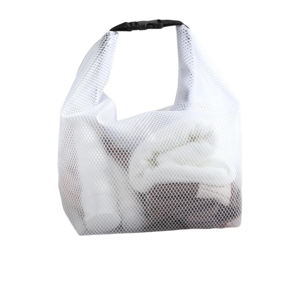 Transparent Travel Makeup Bag Waterproof Grid Daily Necessities Storage Bag Cosmetic Organiser Large Capacity Toileryies Pouch