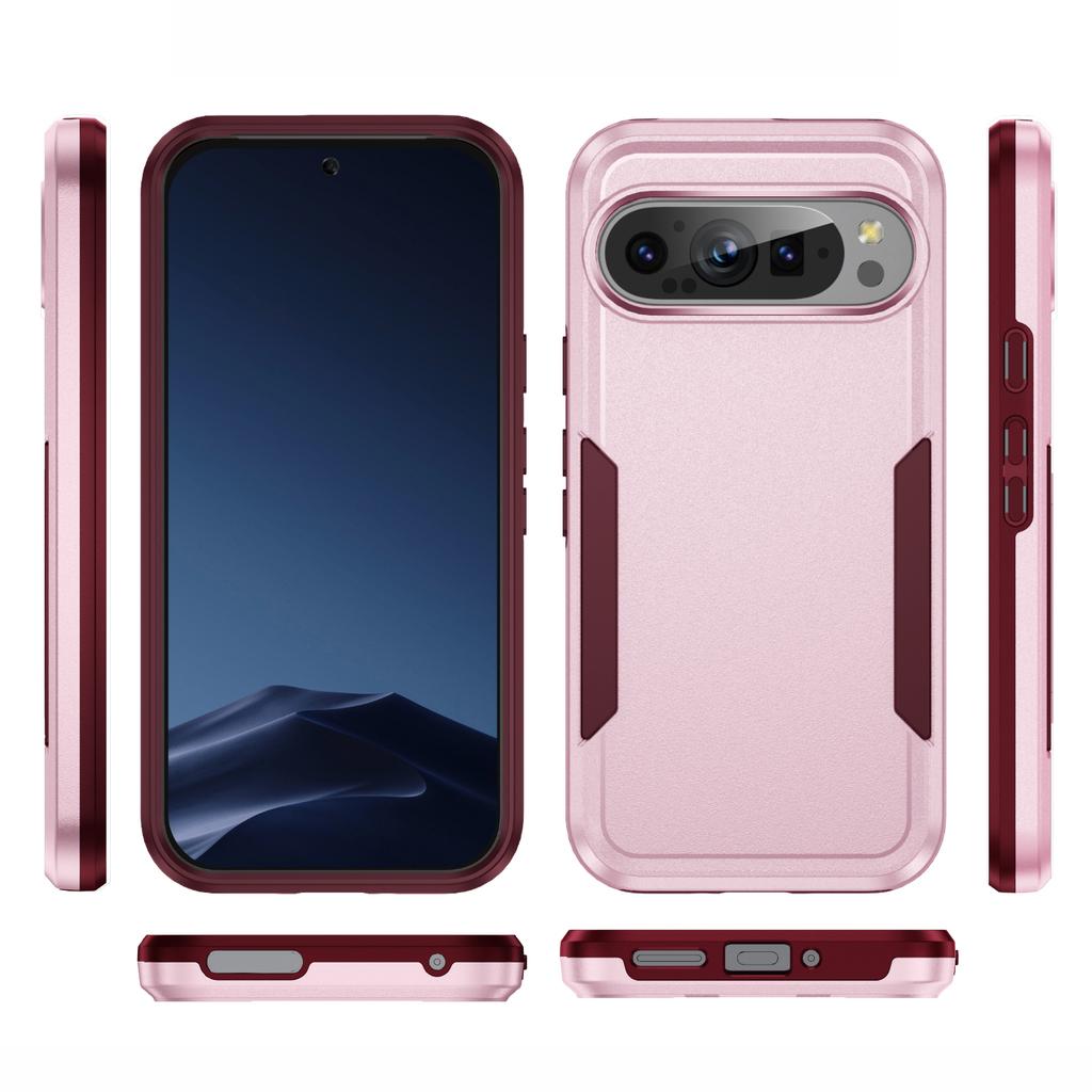 Etui dla Google Pixel 9/Pixel 9 Pro PC+TPU Klasa Wojskowa Ochrona przed Upadkiem Pokrowiec na Telefon