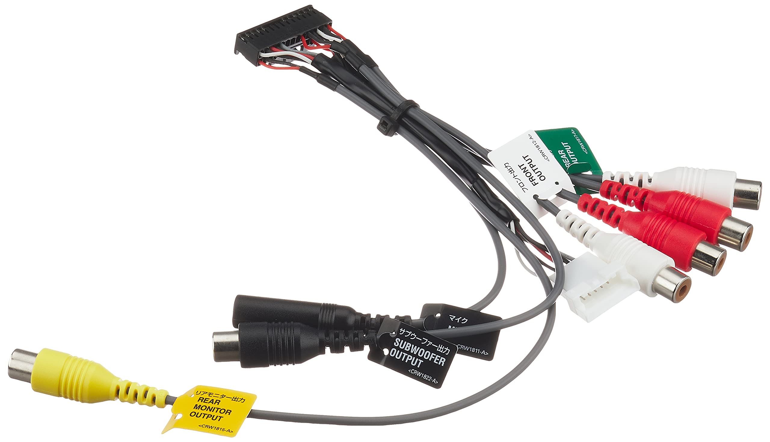 

Carrozzeria External cable for CyberNavi (Pioneer) input/output RD-E100 чорний