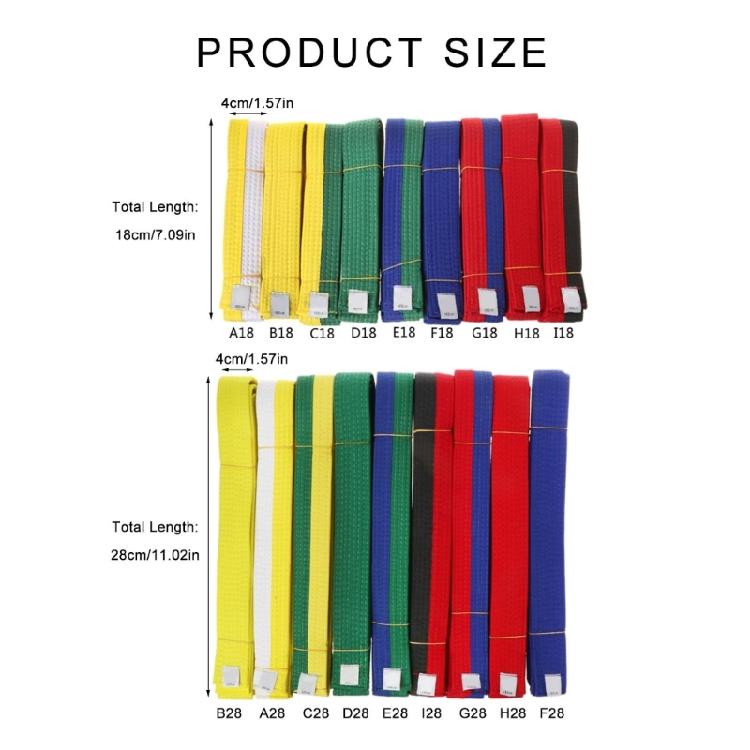 180cm 280cm Artes Marciales Karate Judo Taekwondo Cinturones Profesionales Judo Taekwondo