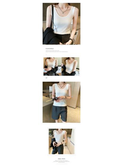 Damen Slim Fit Racerback Camisole Crop Top