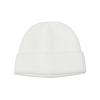 Cold hat men's winter warm solid color short melon fur hat men's dome wool knitted hat retro beanless winter hat