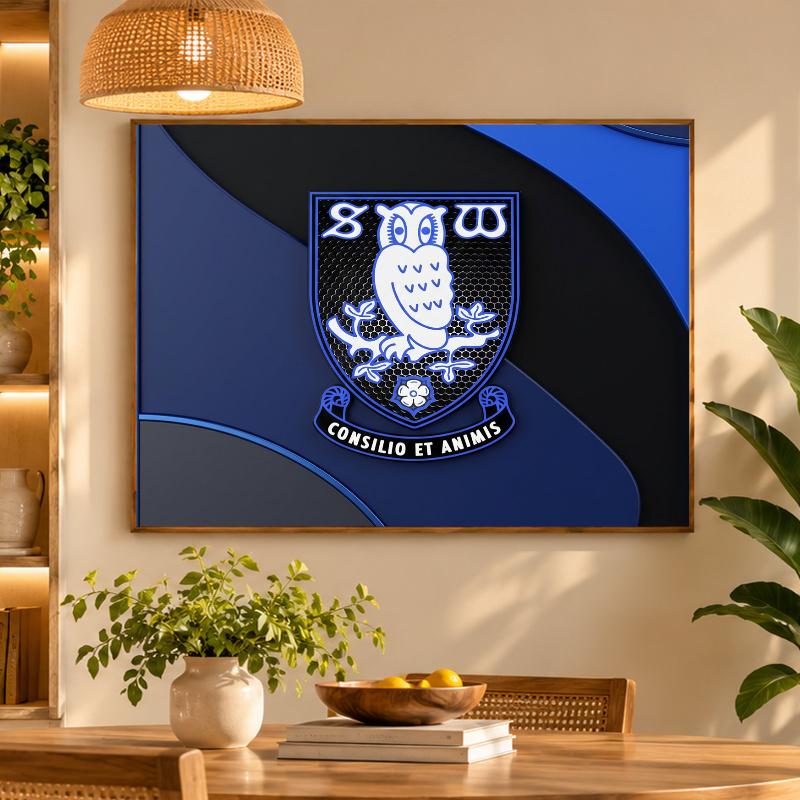 5D Diamond Painting Sheffield Wednesday Football DIY Full Drill Diamond Art Kit Home Decoration