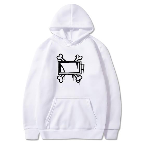 New men's and women's autumn and winter fleece hoodie Murder Drones print foreign trade leisure sports hoodie trendy men's Y2K