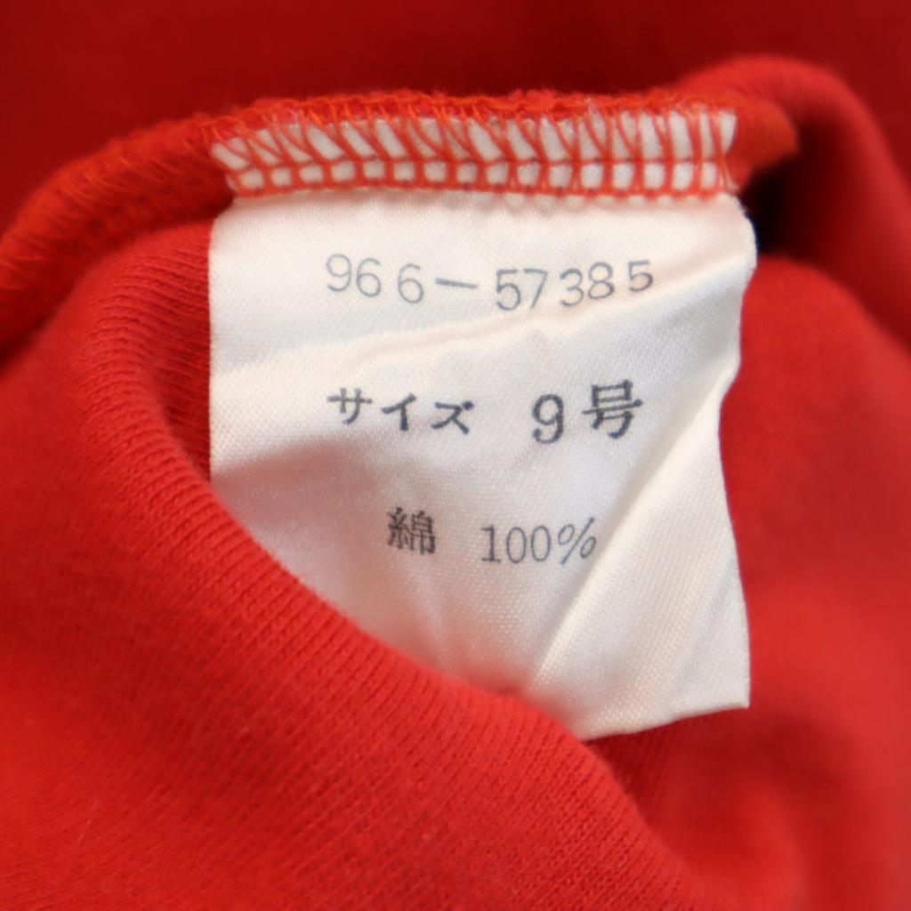 GIVENCHY made in Japan Long sleeve High neck T-shirt No. 9 Red Women Used