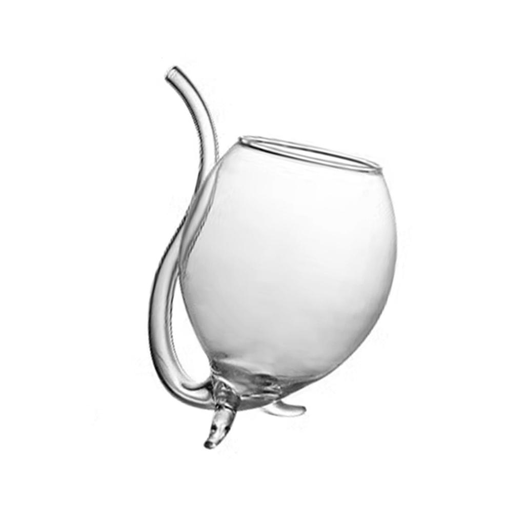 Creative Halloween Vampire Cup Cocktail Glass with Heat Resistant High Borosilicate Glass for Bar and Home Use