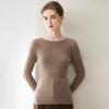2026 Le Ka Sha Women's 100% Pure Cashmere Round Neck Base Layer Top - Slim Fit Autumn/Winter Sweater