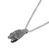 Retro Snake Head Men's Trendy European and American Simple Hip-hop Jewelry Women's Necklace Pendant