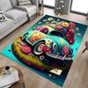 1 Stück Blume Auto Extra Groß Rutschfester Teppich, Büro, Familie, Schlafzimmer, Studio Großer Teppich Teppiche für Innenräume