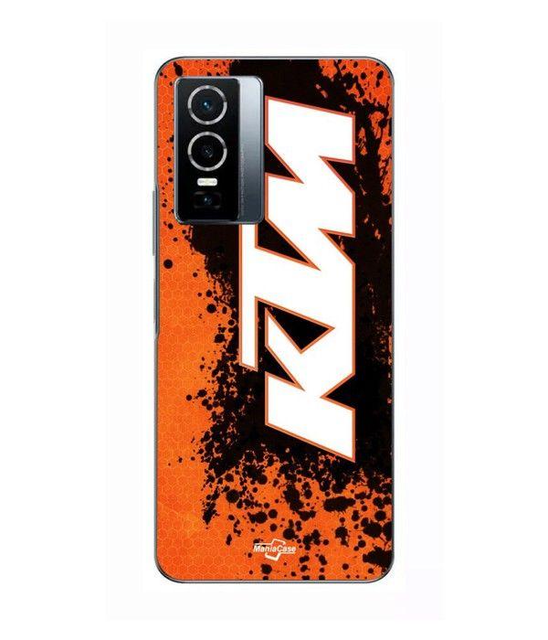 Coque Pour Vivo Y76 5G KTM logo Kraftfahrzeuge Trunkenpolz Mattighofen Maniacase