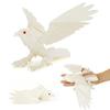 3D Printed Eagle Figurine Movable Joints Eagle Figure Model Toy Articulated Bird Figurine Home Office Bookshelf Desktop Decoration Ornament