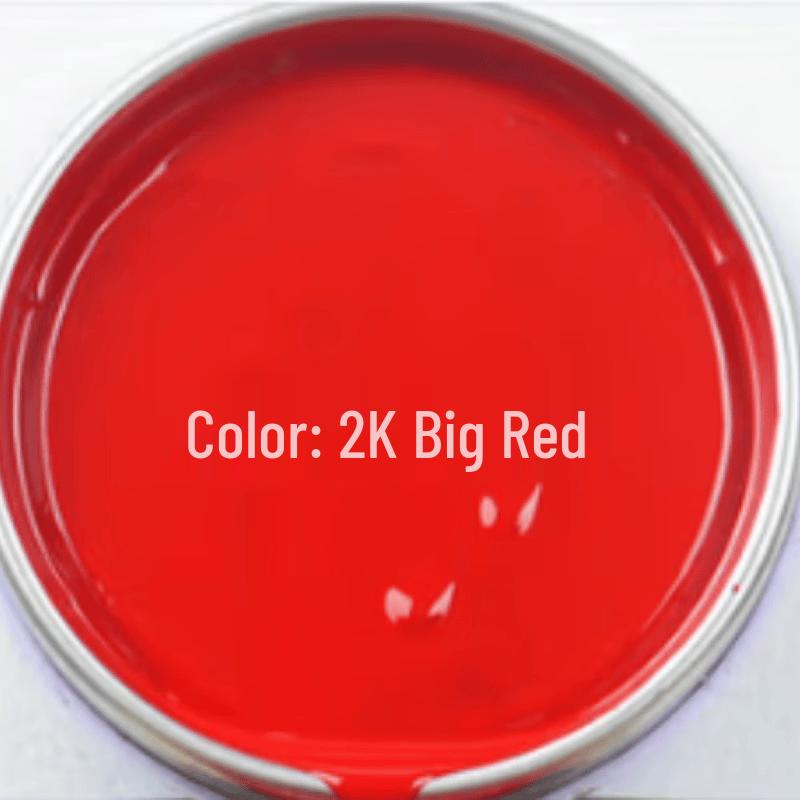 Xiaozheng 2K Big Red Metallic Automotive Paint