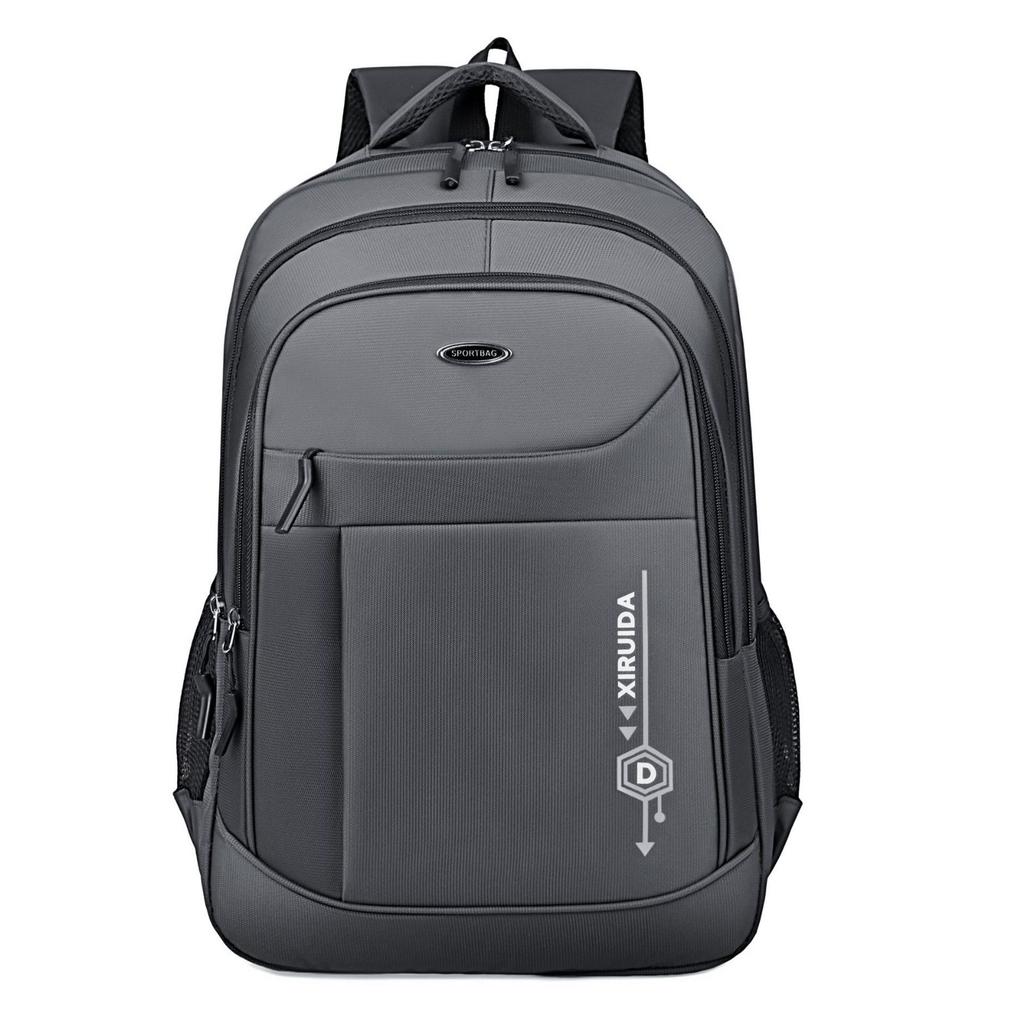 New Men's Backpack Simple Fashion Large Capacity Shockproof Business Computer Bag Commuter Travel