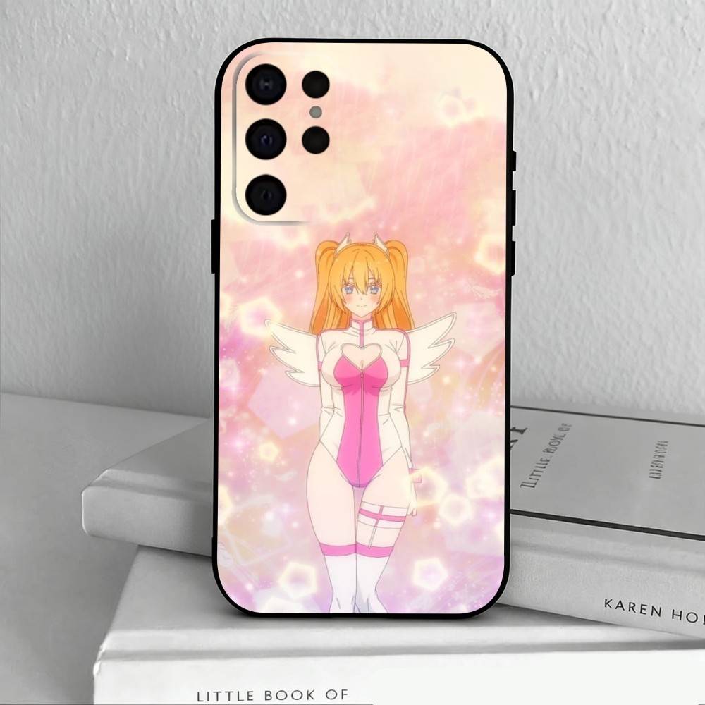2.5 Dimensional seduction Amano Ririsa Phone Case For Samsung S25,24,23,22,30,21,10,9,Ultra,Plus,Lite,FE,4,5 G Soft Black Case