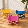 UV Resistant Outdoor Camping Neck Pillow Adjustable Height Canvas Lounge Headrest  Household
