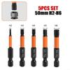 Hexagon Bit 5pcs Screwdriver Bits H2-H6 Hand Tools Hexagon