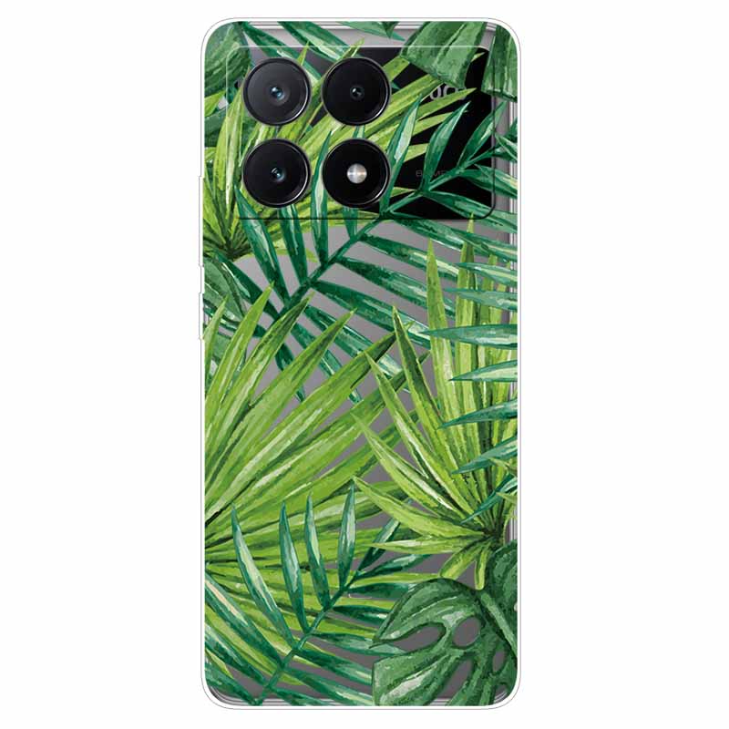 For Xiaomi Poco X6 Pro Case Transparent Cute Soft Silicone TPU Coque for Poco X6 / X6 Pro 5G Phone Cover X 6 X6Pro Clear Shells