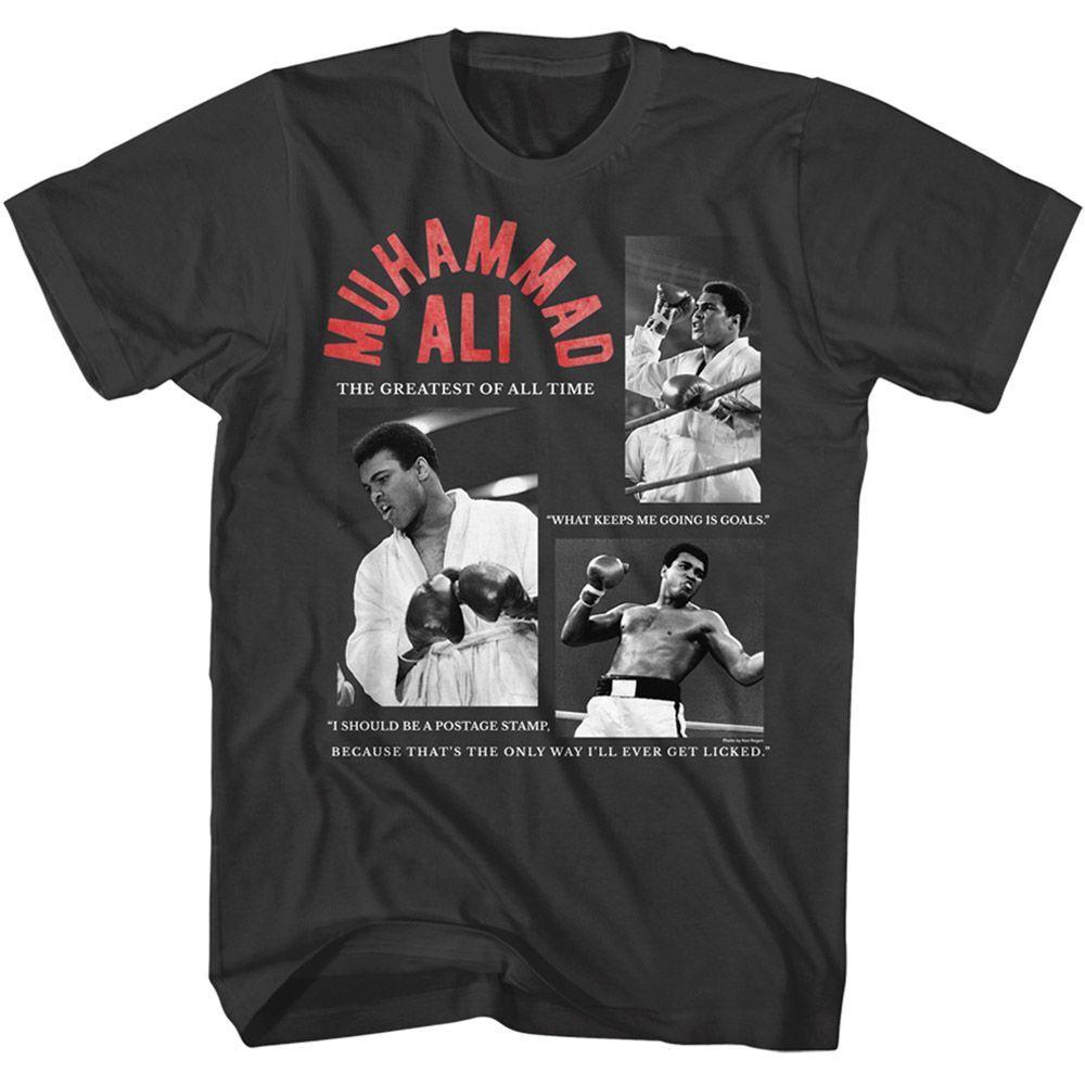Muhammad Ali Quote Collage Smoke Icon Shirt XXXL