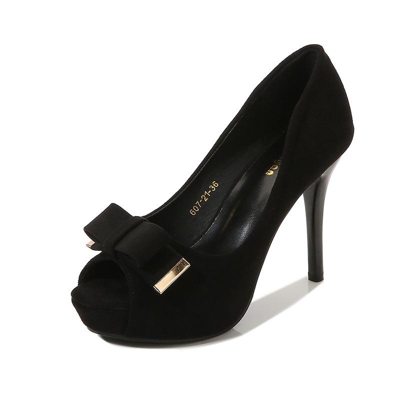 Summer Fashion New Fish Mouth Stiletto Fashion Catwalk Catwalk Super High Heel Wedding Shoes Casual Professional Women's Shoes