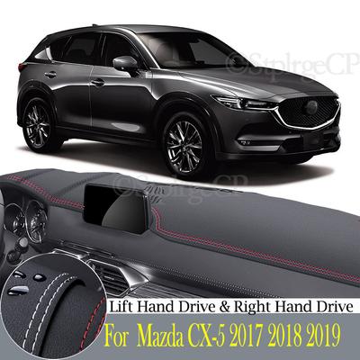 High-quality Leather Instrument Panel Protection Pad and Light-proof Pad for Mazda CX-5 2017-2019 CX5 Car Styling Accessories