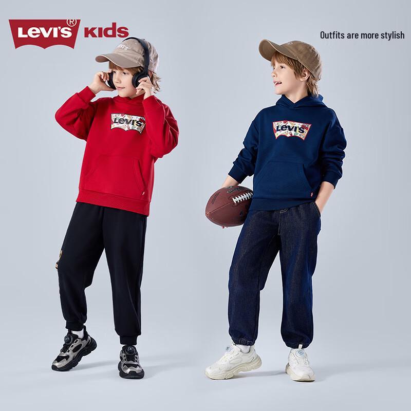LEVI'S Kids' Fleece Lined Hooded Sweatshirt