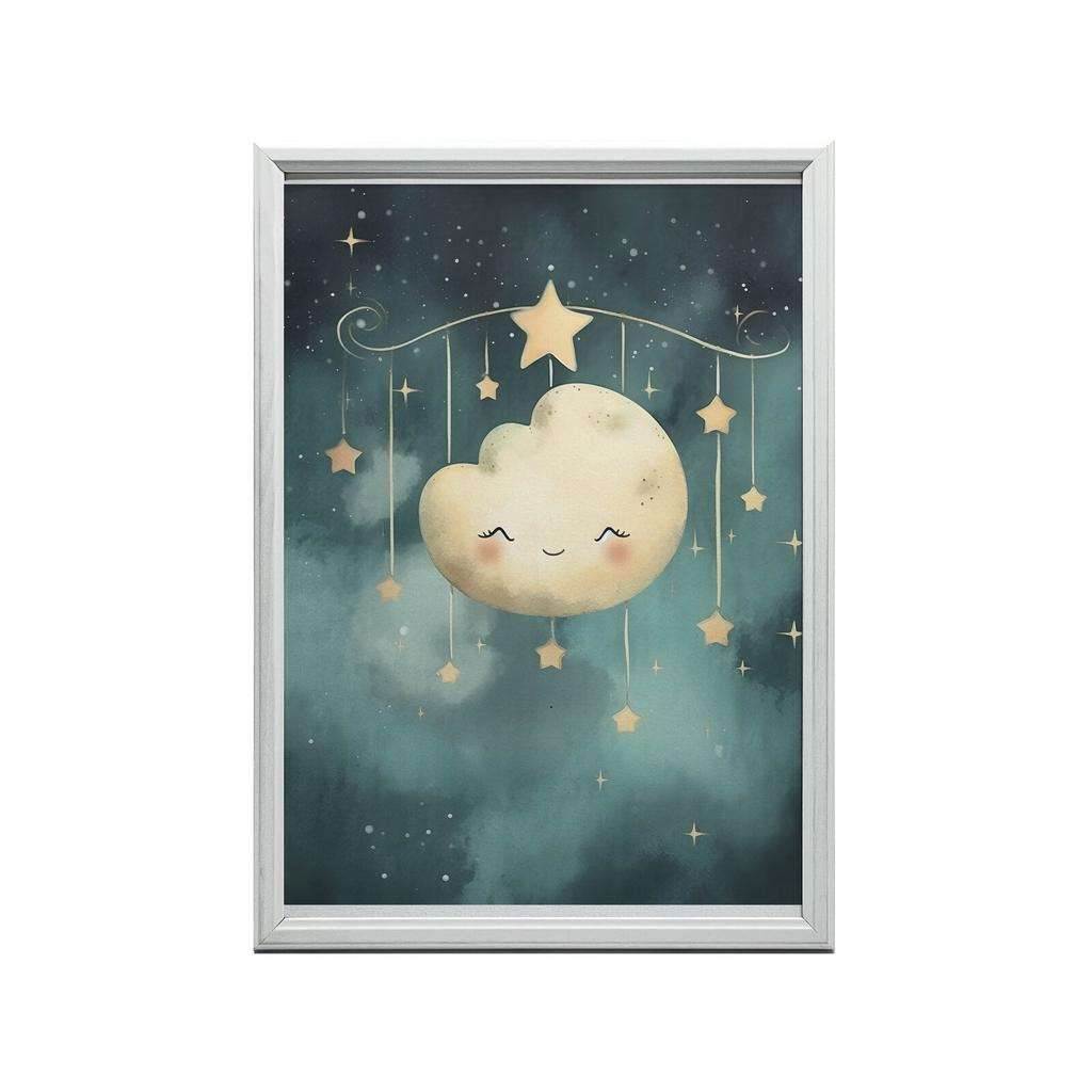 Śpiąca Chmurka Śpiąca Chmurka, 50X70 Cm, Bez Ramy, Papier Matowy 230 Gsm