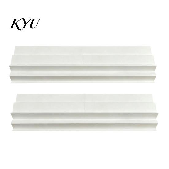 Space Saving Mahjong Organizers 1/2/4Pcs Folding Double Rack, 2 Player Tile Holder Supplies for Up To 1.5 Inches Tiles, Portable Game Accessory