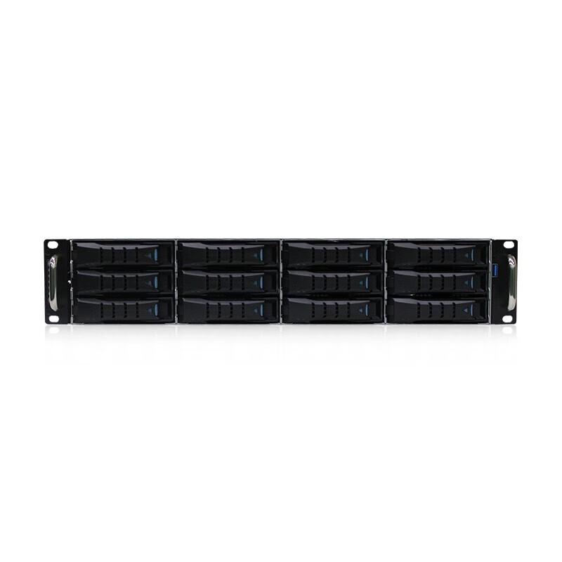 TOPAVID SRB2L8512P 12-Bay 10GbE Enterprise NAS for 4K Video Editing